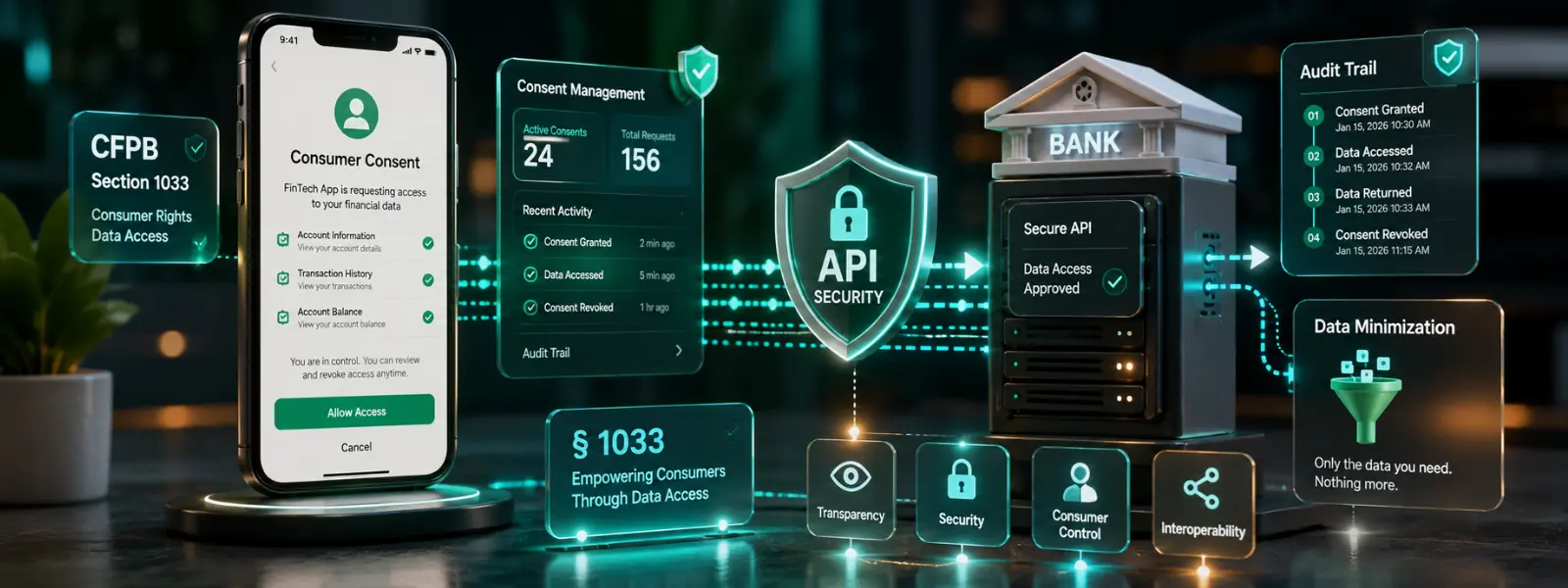 CFPB Section 1033: What Open Banking Compliance Means for Your Fintech Security Program