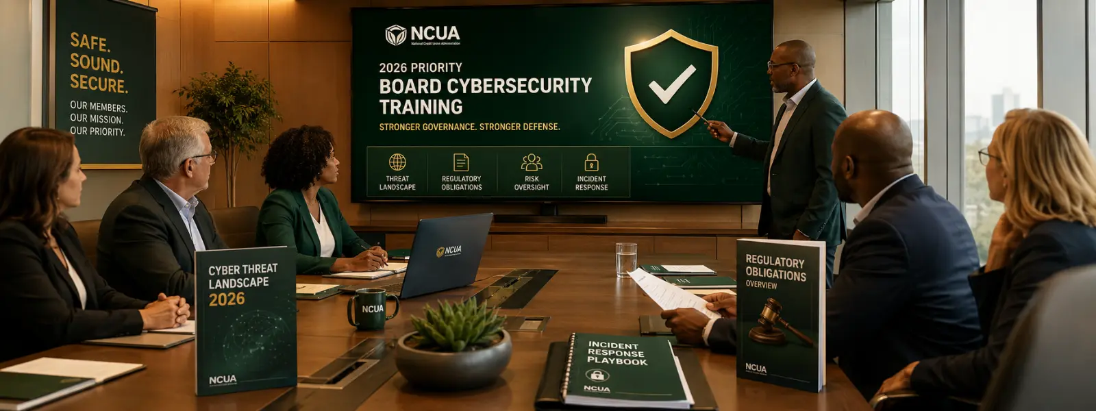 NCUA 2026: Why Board Cybersecurity Training Is Now an Examiner Priority