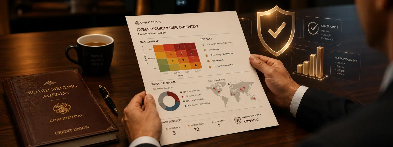 How to Present Cybersecurity Risk to Your Credit Union Board